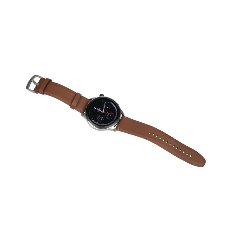بند قهوه‌ای ساعت Amazfit Smart Watch GTR 4